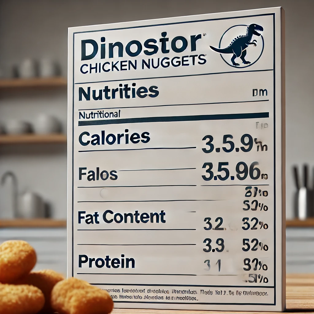 dinosaur chicken nuggets