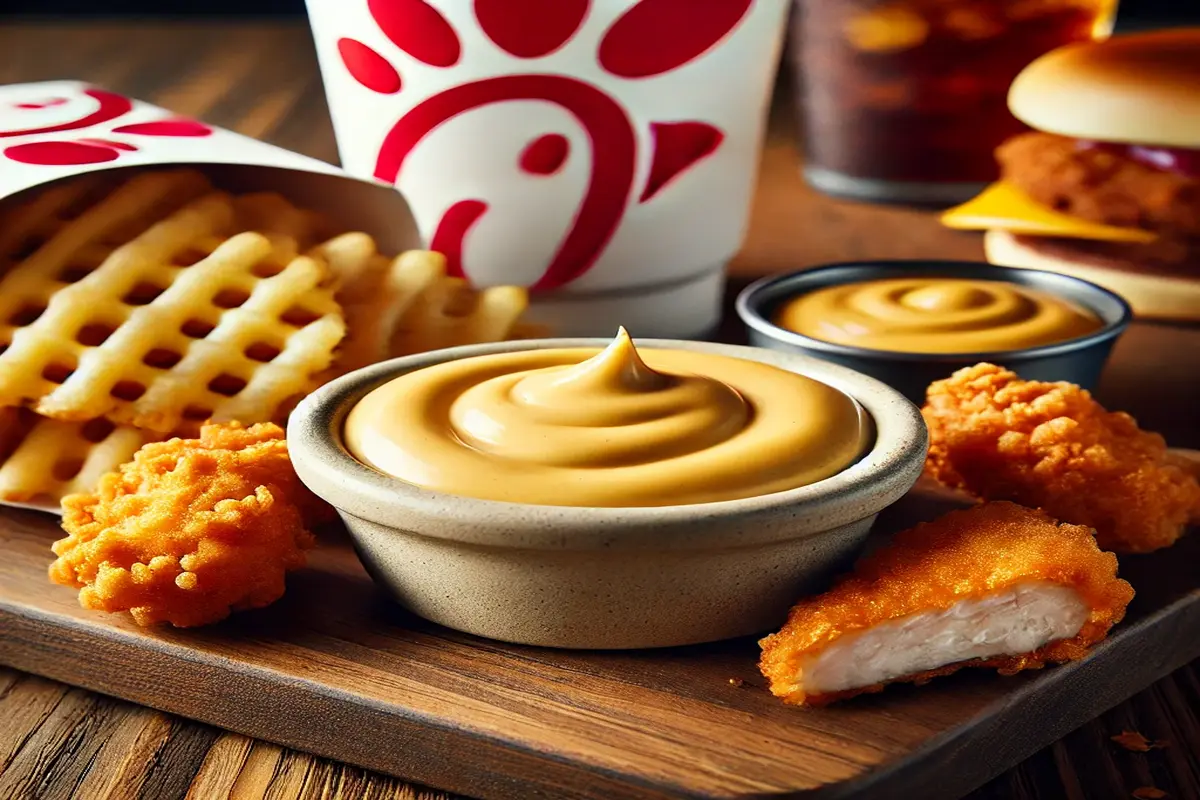 what is the chick fil a sauce made out o