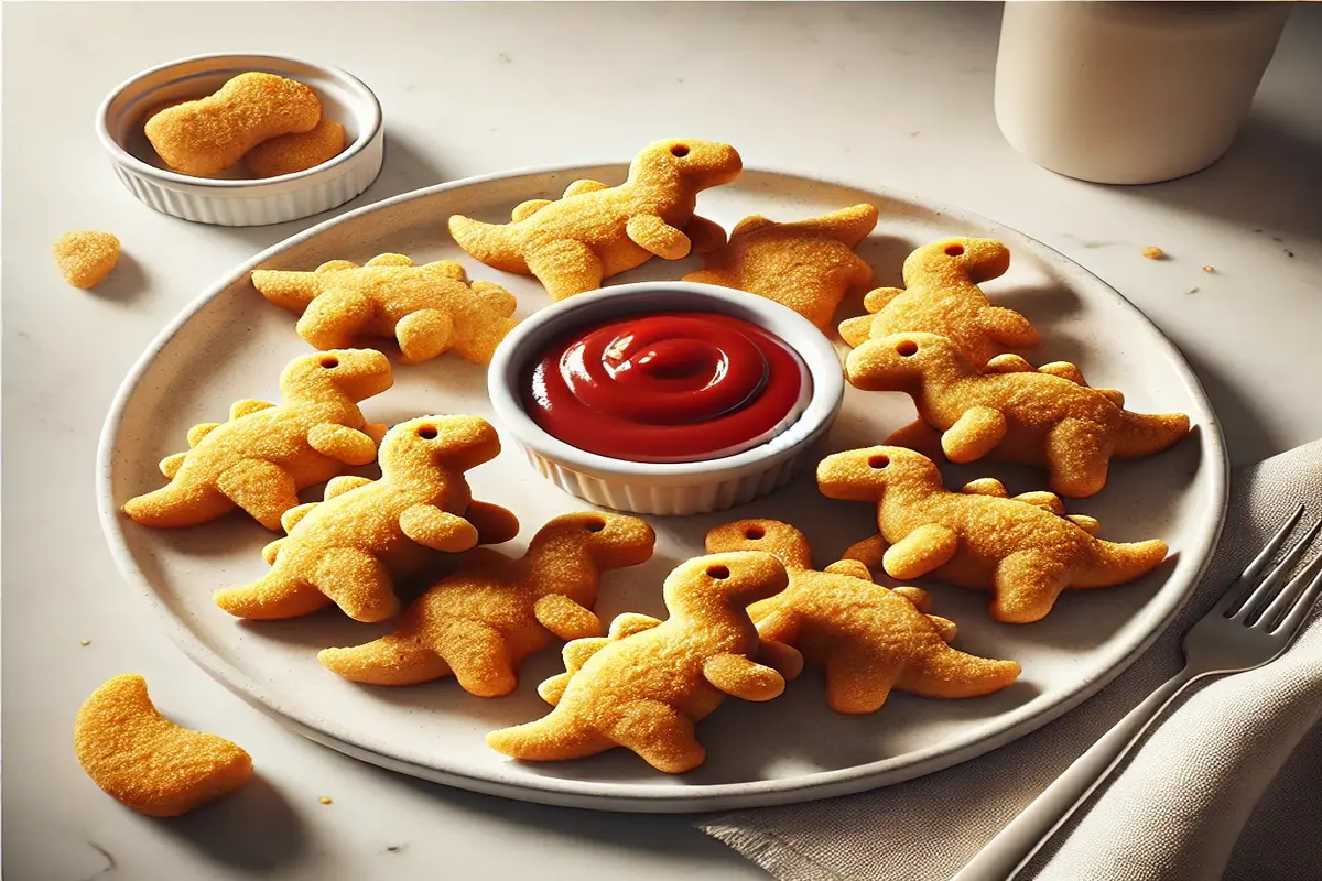 are dino nuggets real chicken