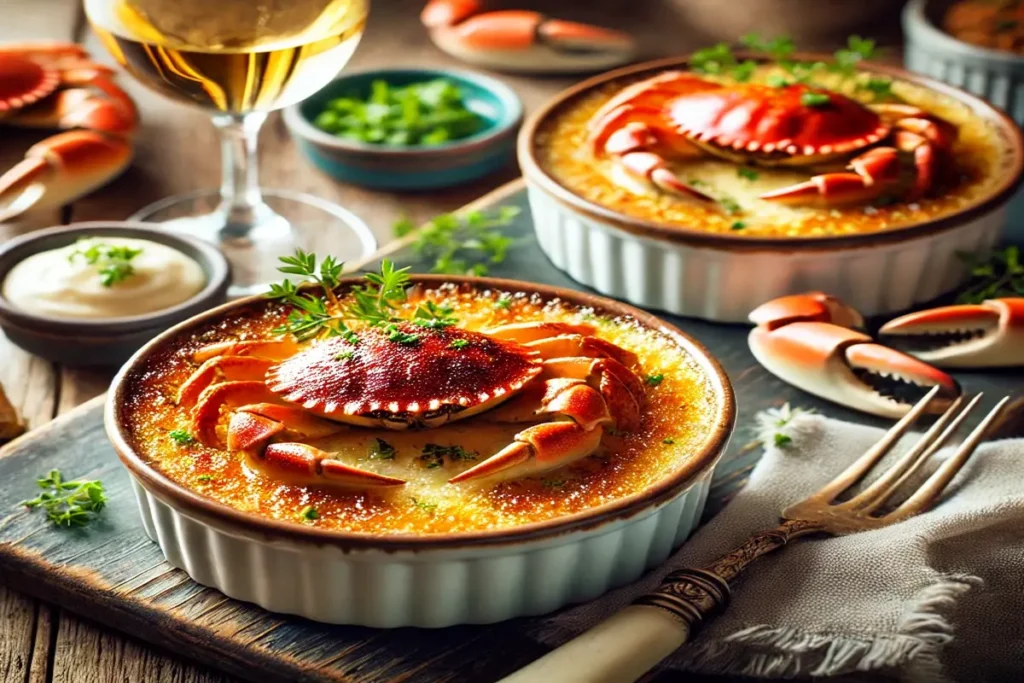 crab brulee recipe