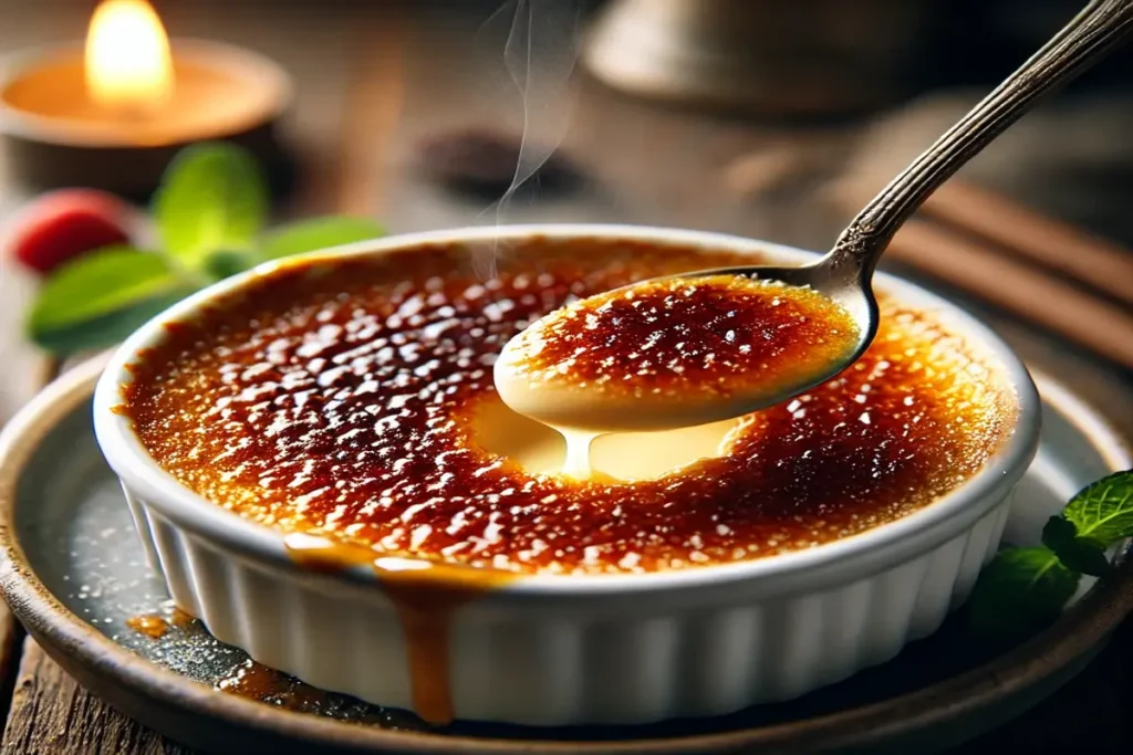 how to caramelize sugar on creme brûlée without a torch