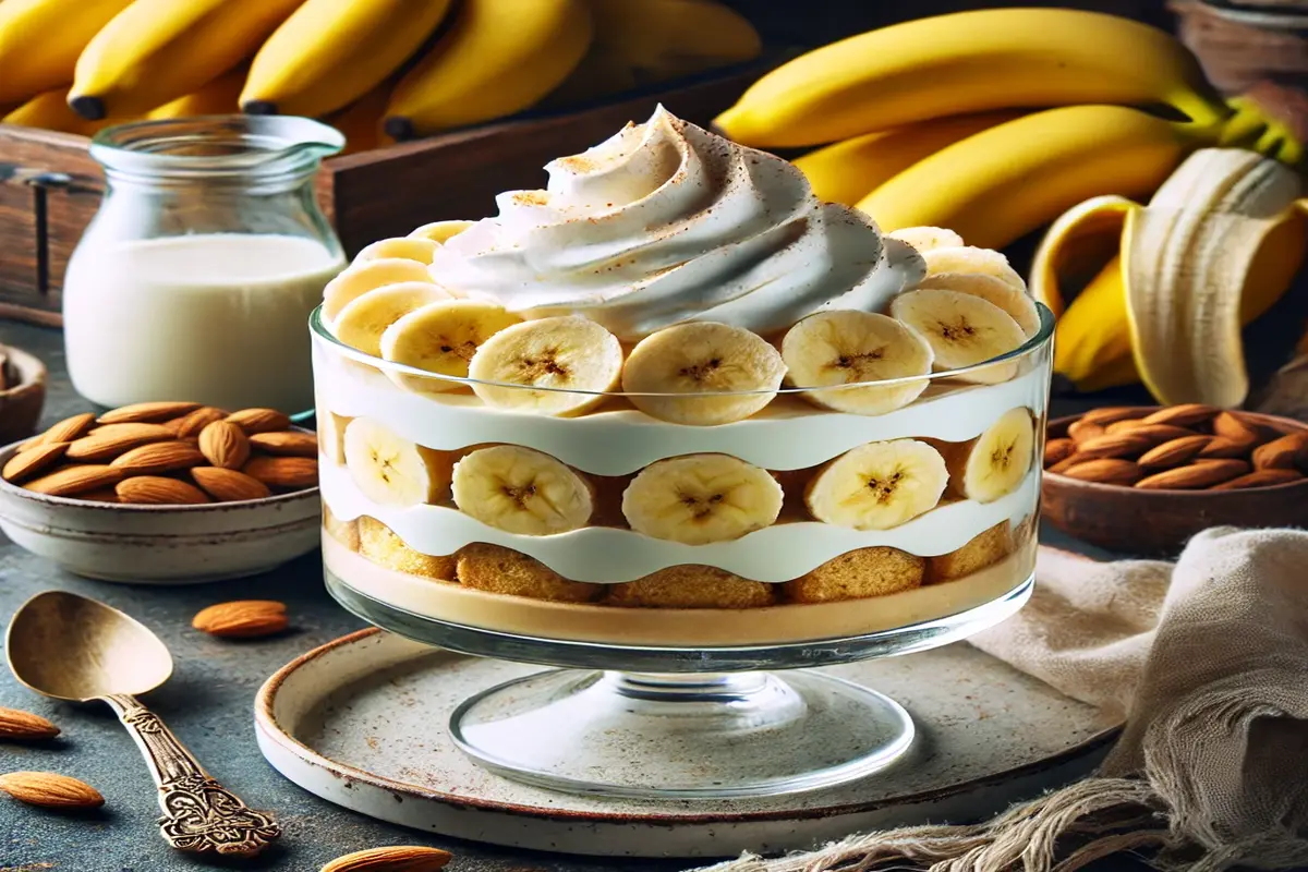 does banana pudding have dairy