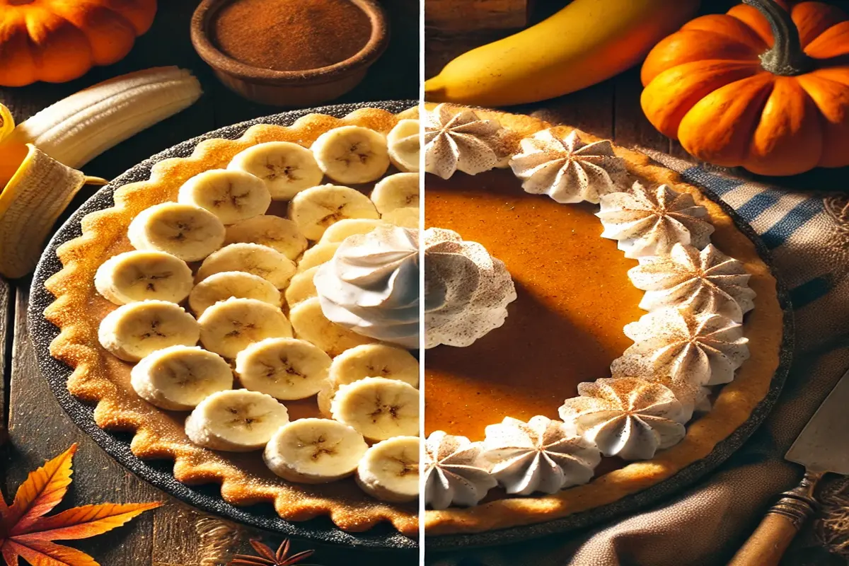 banana cream pie vs pumpkin pie