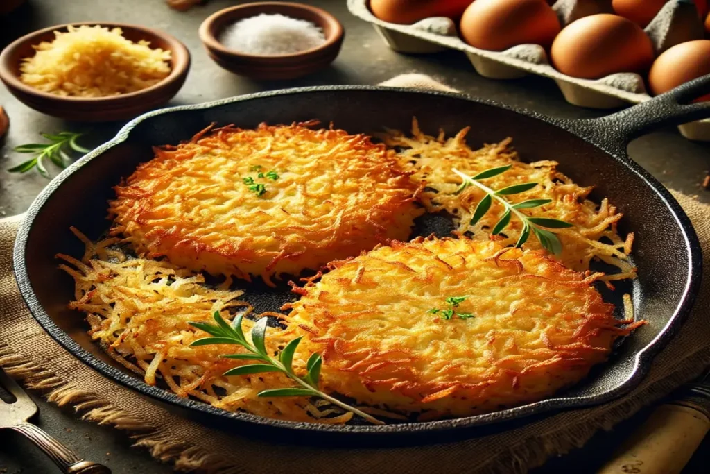 What is the secret to making good hash browns