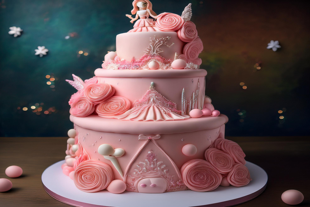 Barbie cake