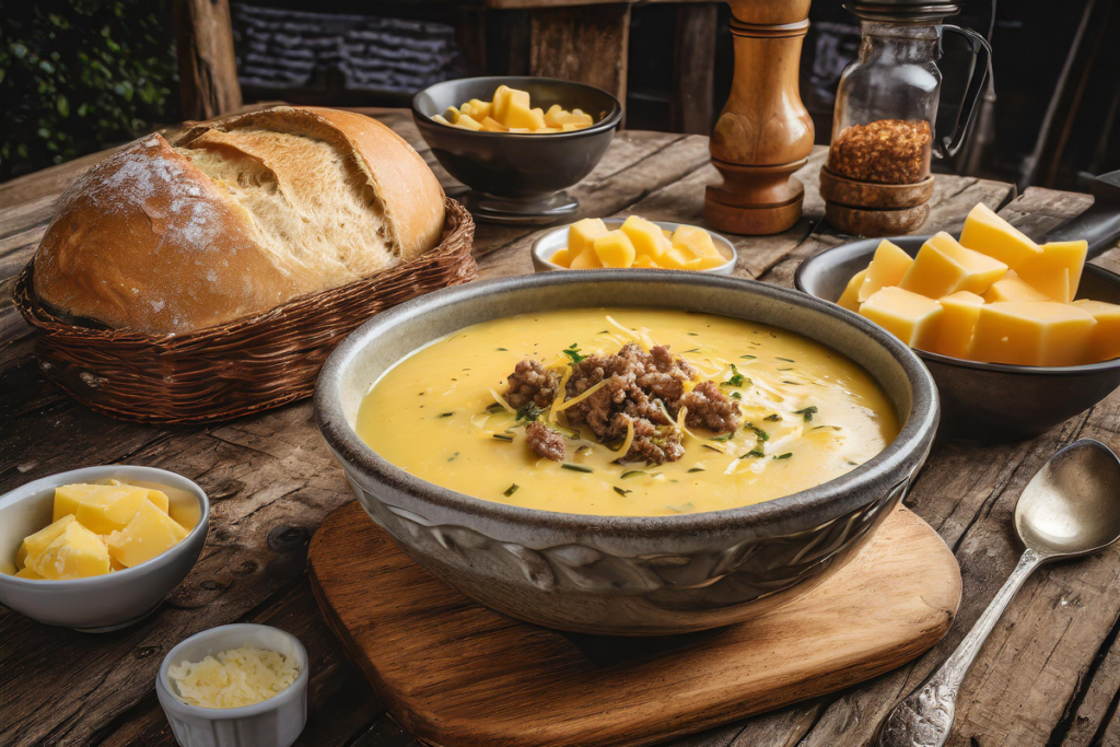 cheeseburger soup