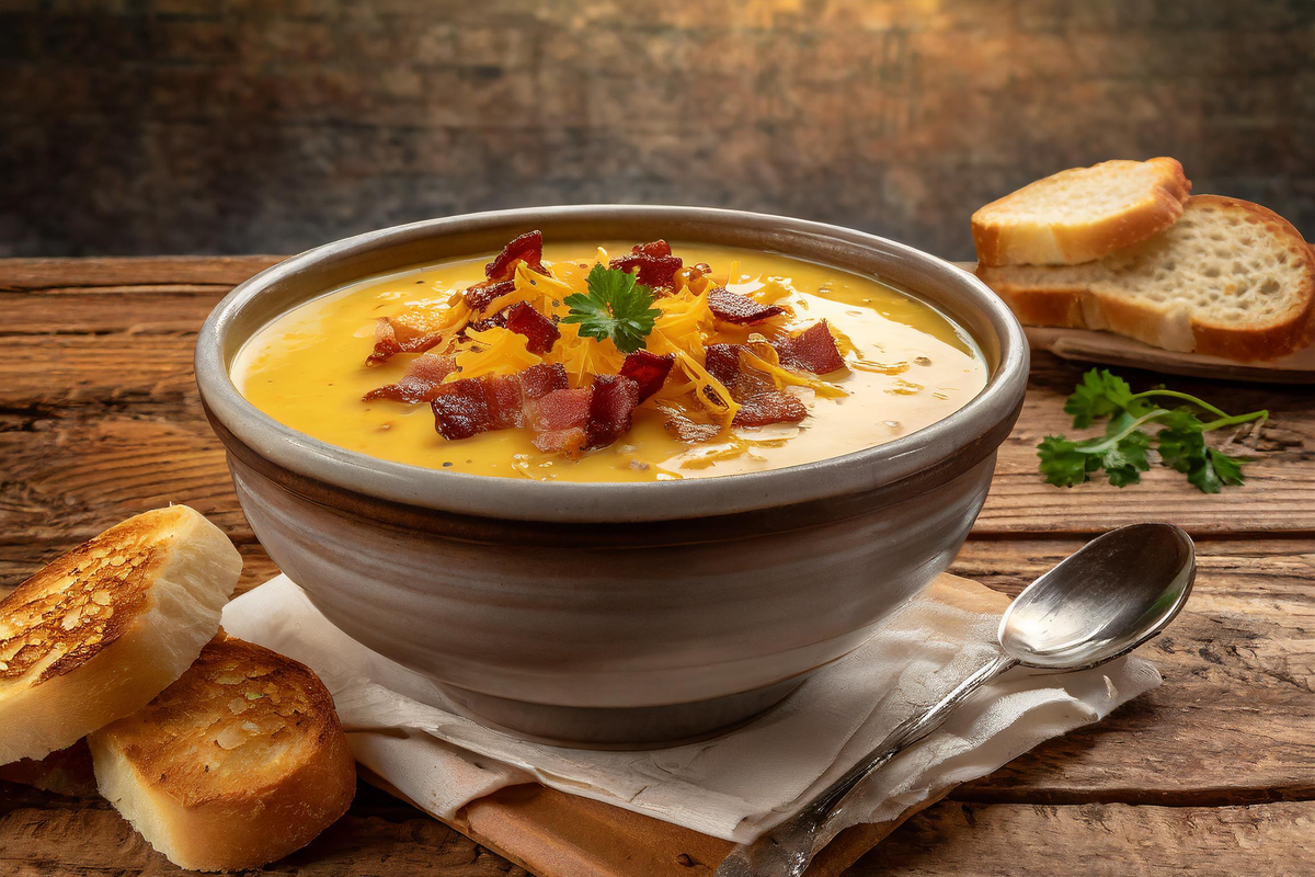 bacon cheeseburger soup