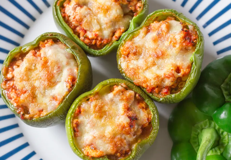 old fashioned stuffed bell peppers